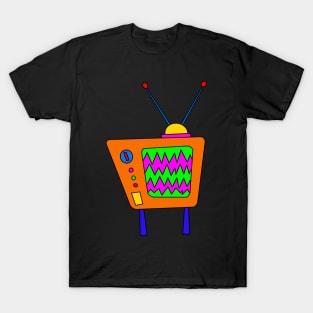 Retro TV Design T-Shirt